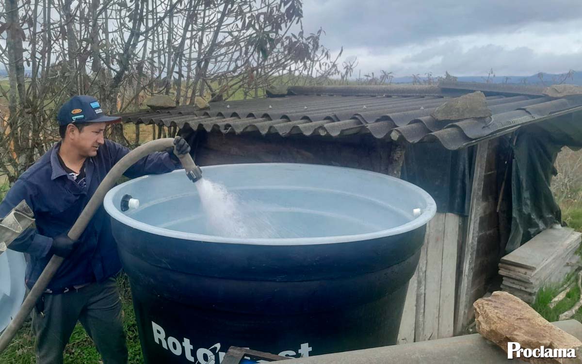 Ceniza del Puracé afecta fuentes de agua