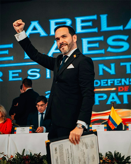 De la Espriella anuncia empalme anticorrupción y mano firme