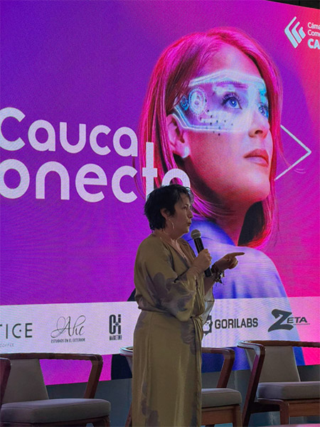 La inteligencia artificial reunió al empresariado caucano