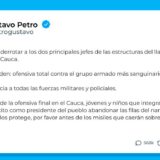 Petro ordena ofensiva total contra Mordisco