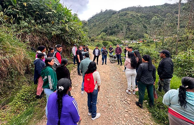 Puracé construirá placa huella en San José Bajo