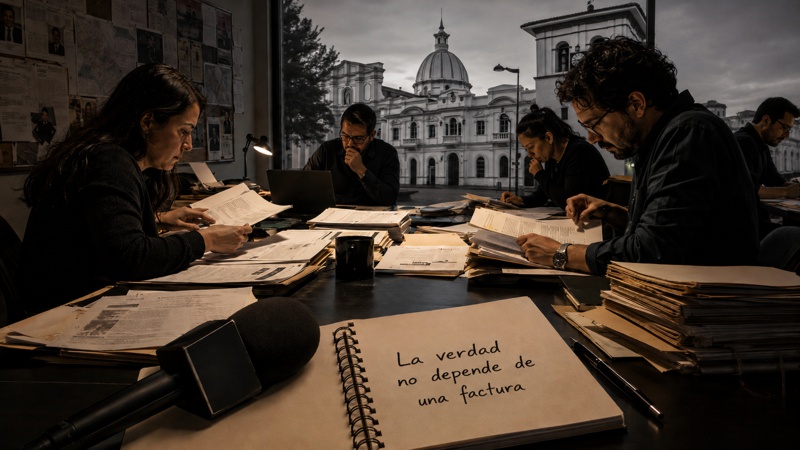 Aquí no se compran silencios, se publican verdades