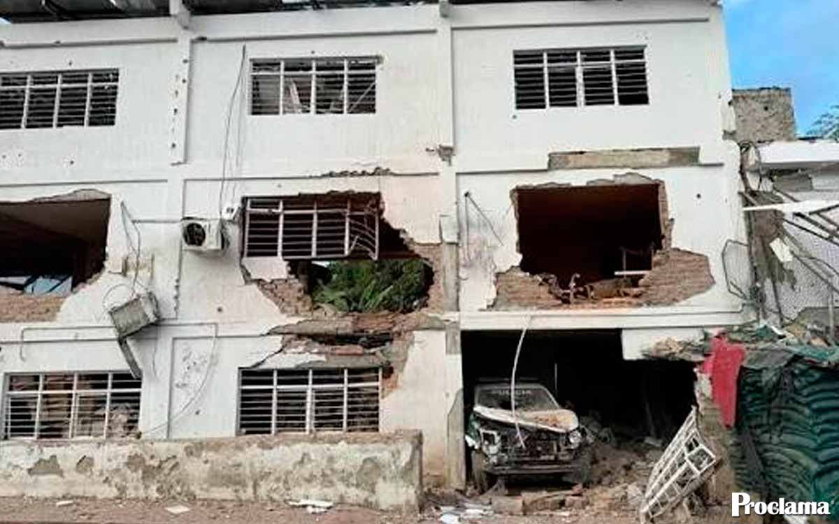 Buenos Aires lanza un SOS por su Alcaldía destruida Buenos Aires lanza un SOS por su Alcaldía destruida