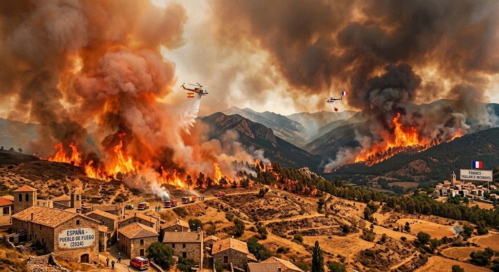 Los pavorosos incendios de España y Francia nos obligan a prevenir