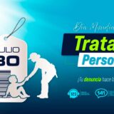 Policía promueve prevención contra la trata de personas