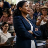Mujeres servidoras públicas de Colombia en áreas de salud, educación, justicia y gestión comunitaria.