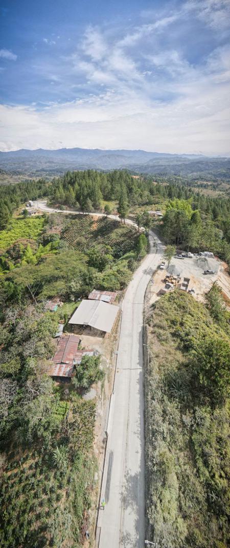 Vías para la Vida mejora la conectividad rural de Popayán