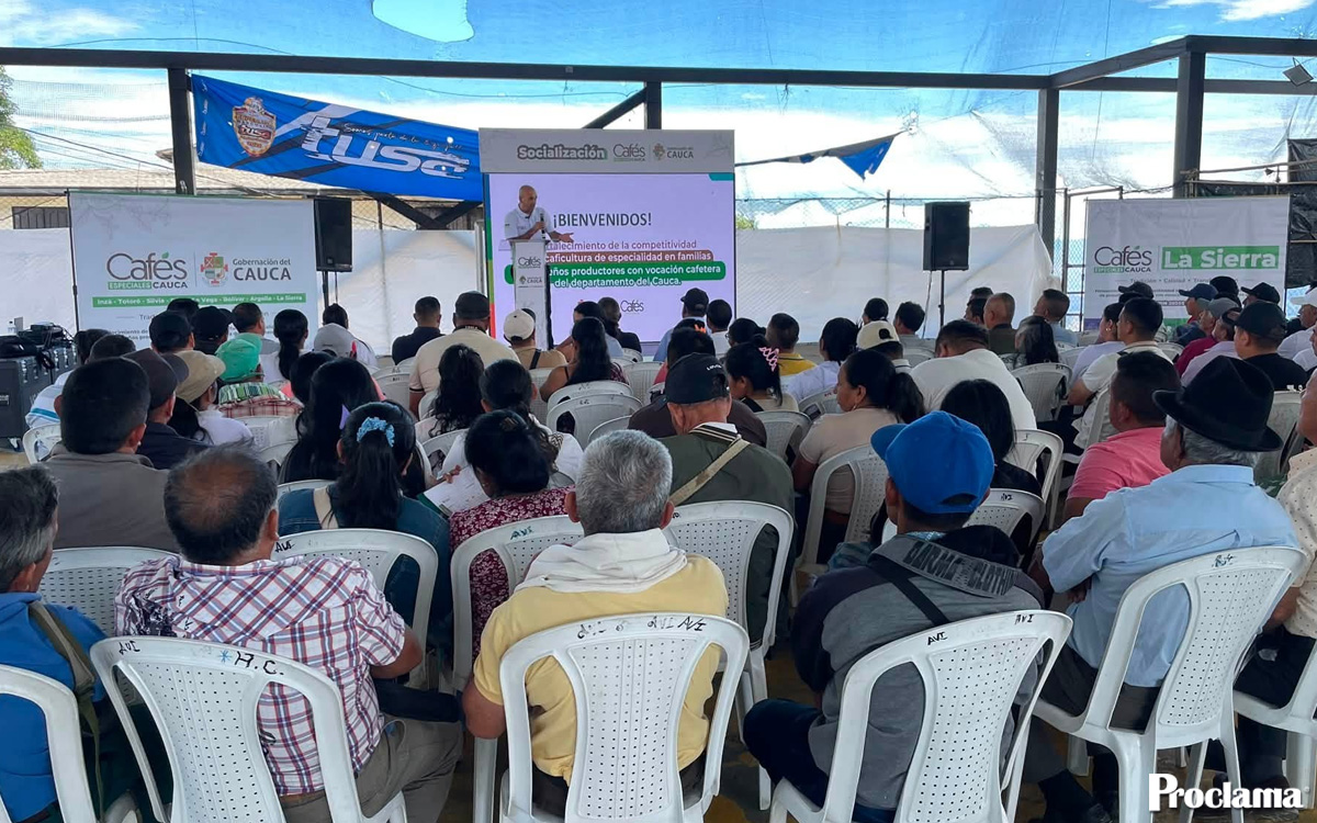 92 familias de La Sierra recibirán apoyo cafetero