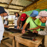 Cajibío capacita familias campesinas en huertas comunitarias