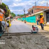 Caloto pavimenta la carrera sexta tras renovar acueducto