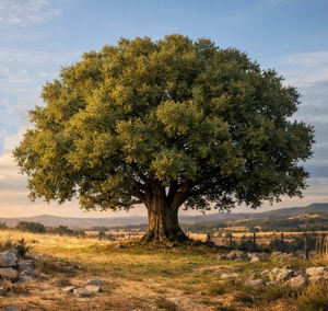 A UNA ENCINA VERDE