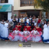 Cultura en Páez durante presentación folclórica de jóvenes en la Biblioteca Pública Municipal