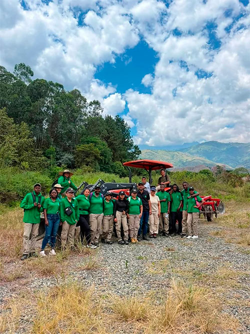 La maquinaria agrícola también se volvió aula en Miranda