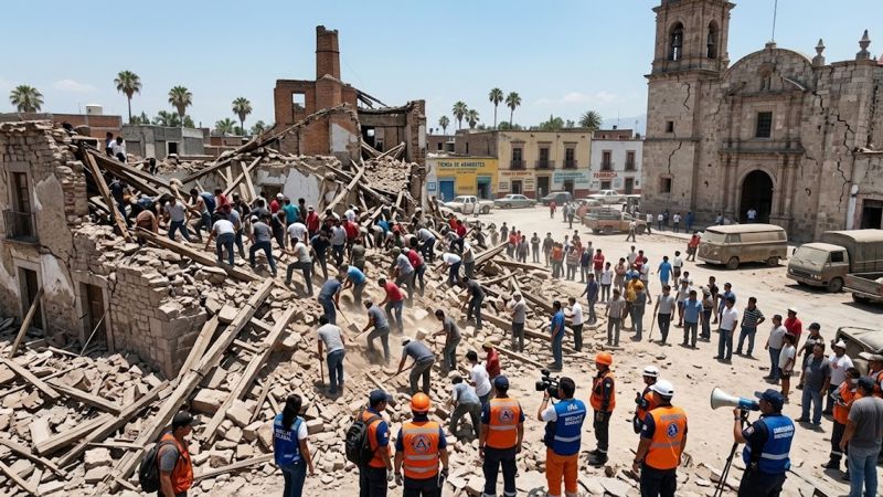 Periodistas víctimas del terremoto que sacudió Colombia 2