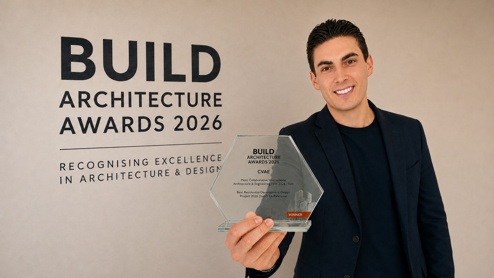 CVAE recibe dos reconocimientos internacionales en los BUILD Architecture Awards 2026