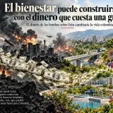 El bienestar puede construirse con el dinero que cuesta una guerra
