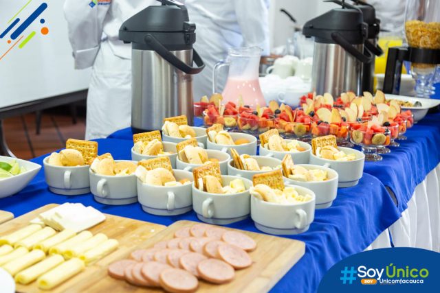 Gastronomía que inspira los buffets temáticos que fortalecen la práctica profesional en Unicomfacauca