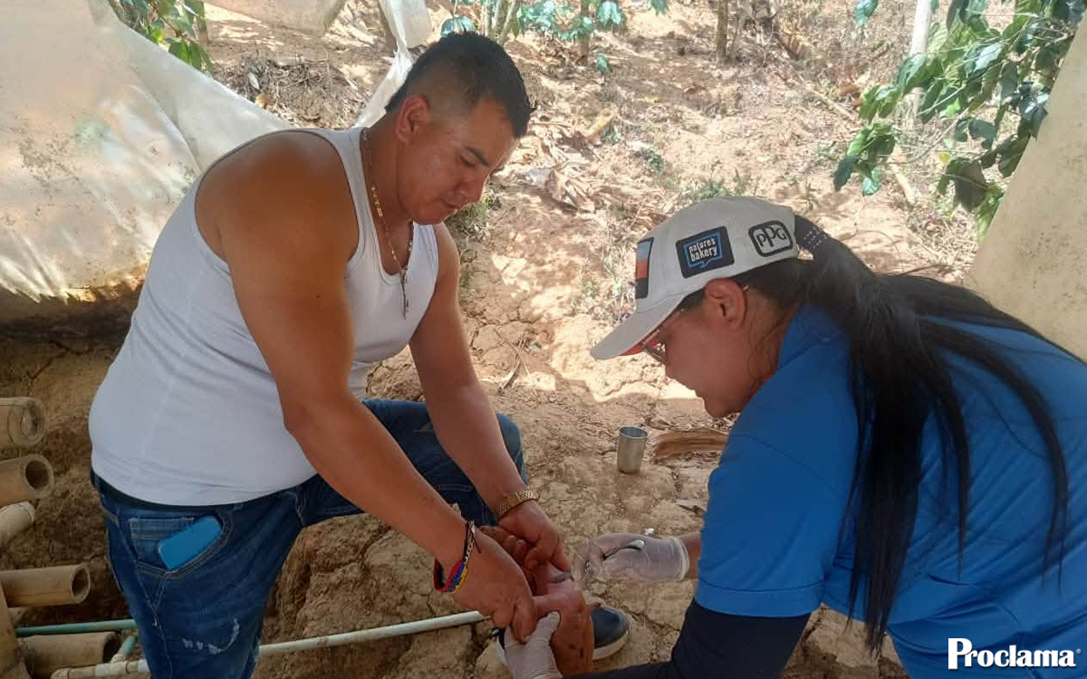 Productores de La Sierra reciben asistencia agropecuaria Productores de La Sierra reciben asistencia agropecuaria
