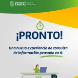 Nueva experiencia de consulta de información de Educación Cauca