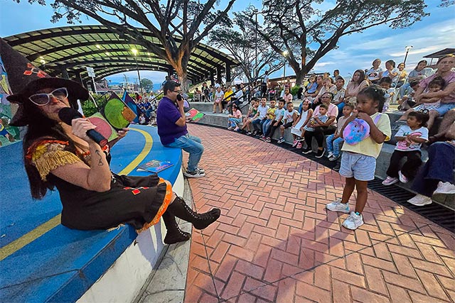 Títeres y lectura cerraron programación cultural en Miranda