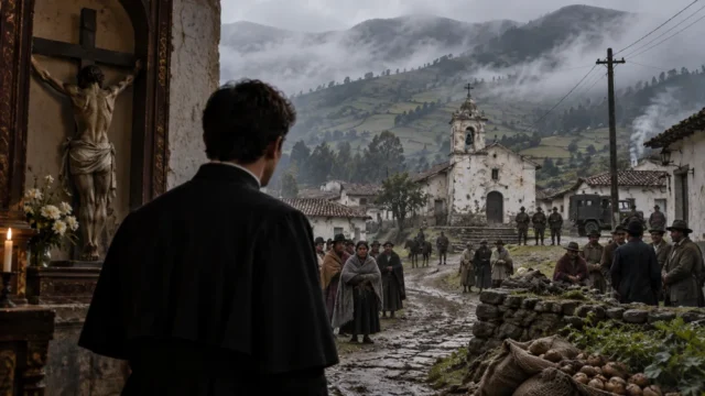 A espaldas del Cristo