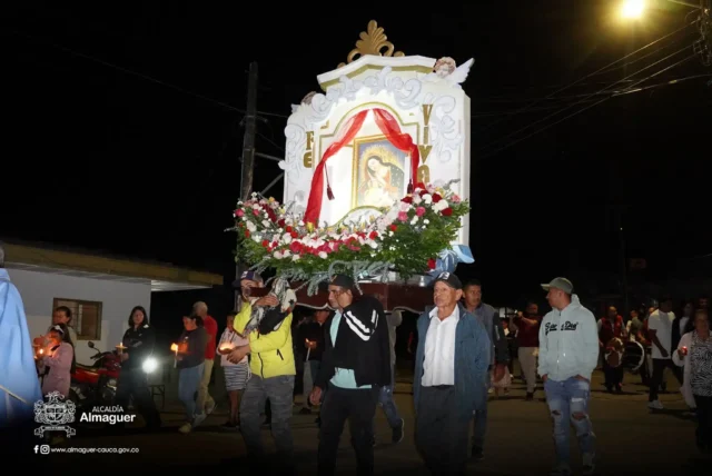 Almaguer vivió nueve días de fe y tradición
