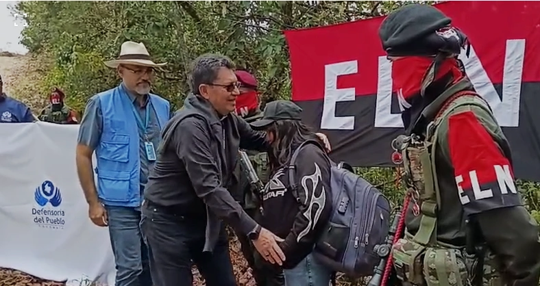 ELN libera a adolescente de 17 años en Cauca