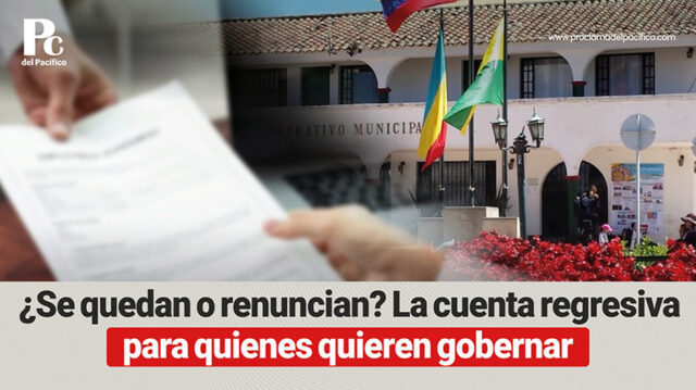¿Se quedan o renuncian? La cuenta regresiva para quienes quieren gobernar