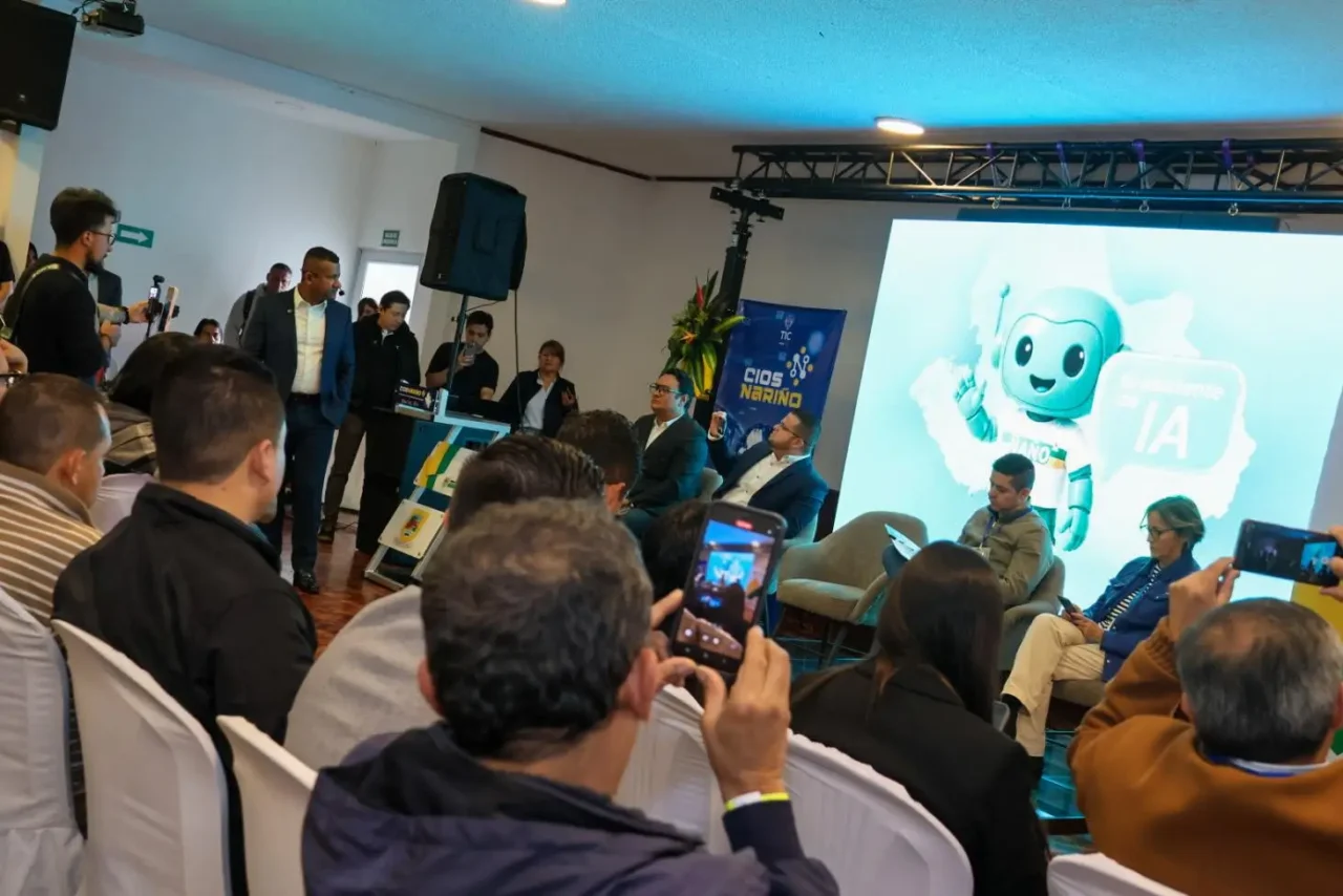 Participantes en jornada de tecnología e innovación relacionada con la Cumbre Tecnológica IA Nariño 2026.