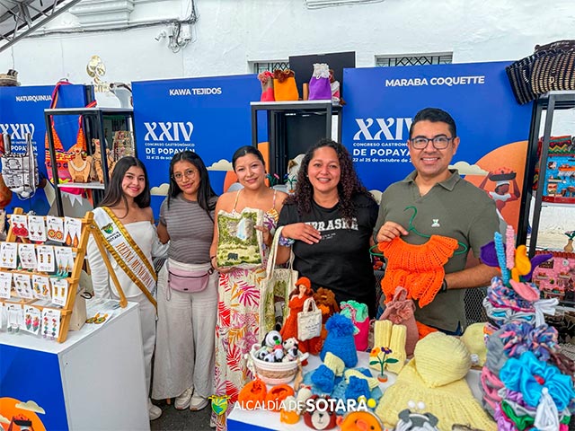 Sotará lleva sus sabores y artesanías a Popayán Sotará lleva sus sabores y artesanías a Popayán