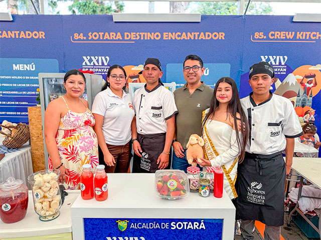 Sotará lleva sus sabores y artesanías a Popayán Sotará lleva sus sabores y artesanías a Popayán