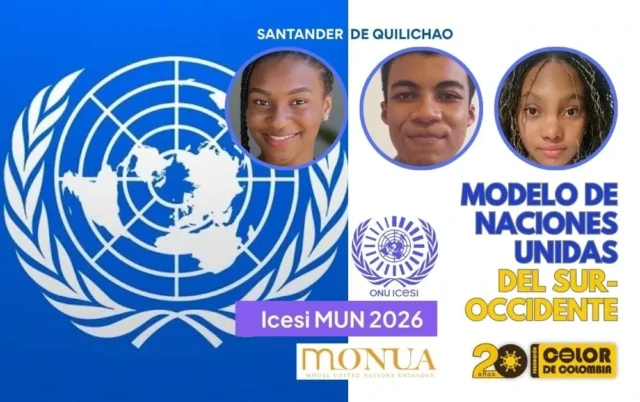 Tres estudiantes de Santander de Quilichao serán embajadores ante la ONU
