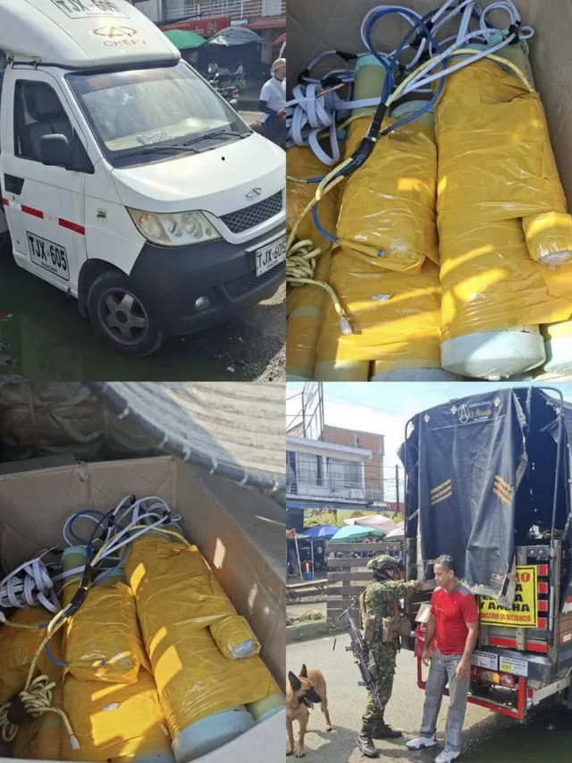 Explosivos en Santander de Quilichao hallan 400 kilos