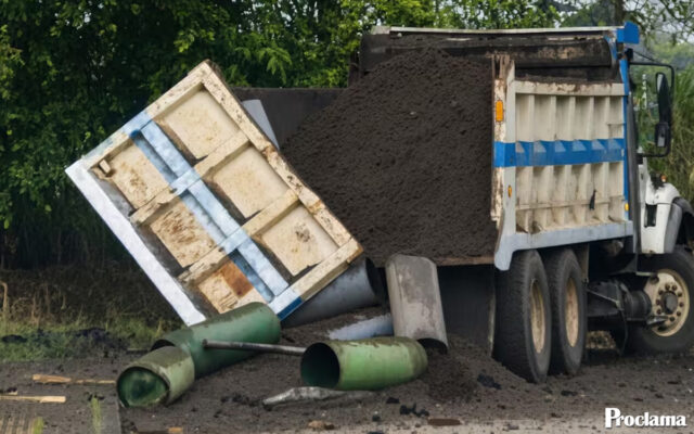Volqueta en Miranda puso en riesgo a 300 personas