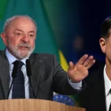 Lula da Silva y Bolsonaro en composición editorial sobre la confrontación política en Brasil