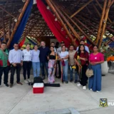 Líderes comunitarios participan en encuentro sobre gestión del riesgo y actividad del volcán Puracé.