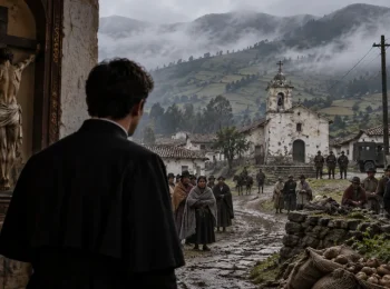 A espaldas del Cristo