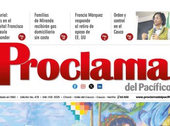 Edición Impresa No. 478 del periódico Proclama del Pacífico