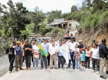 Gobernador del Cauca Octavio Guzmán llegó a Florencia con obras y recursos
