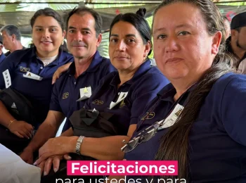Representantes de los Comités Municipales de Cafeteros del sur del Cauca durante jornada de posesión en El Bordo, Patía.