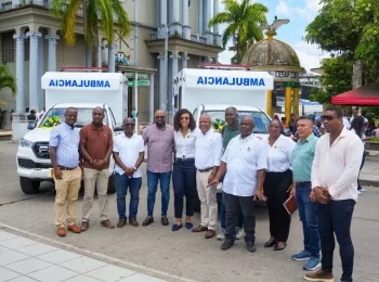 Ambulancias para el Chocó destinadas a fortalecer el transporte asistencial en nueve municipios