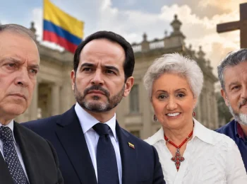 Alejandro Ordoñez Abelardo de la Espriella Ilva Myriam Hoyos y Carlos Suárez en composicion editorial