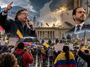 Elecciones de 2027 en Colombia ilustracion de la disputa politica entre izquierda centro y derecha
